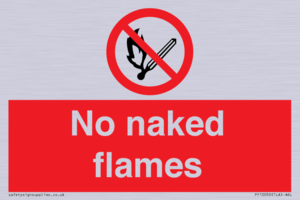 No naked flames